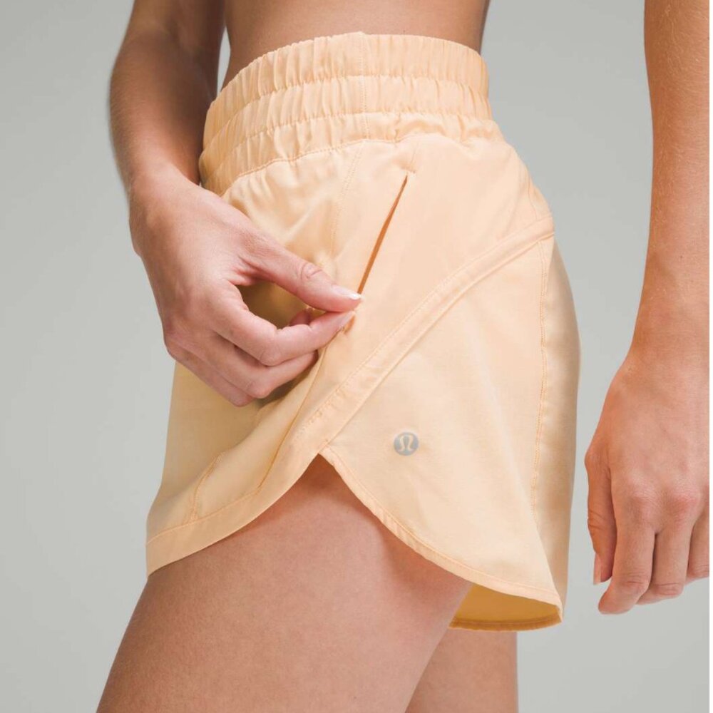 Track That High-Rise Lined Short 3" in Summer Glow Size 6